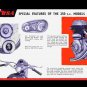 BSA C10 C11 MAINTENANCE SERVICE MANUAL & Ad Brochure