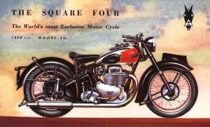 ARIEL SQUARE FOUR 4 MOTORCYCLE SERVICE & PARTS MANUAL s