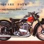 ARIEL SQUARE FOUR 4 MOTORCYCLE SERVICE & PARTS MANUAL s