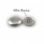 75 Cover Covered Buttons Size 45 (1 1/8" - 28mm) WIRE BACKS + Inst - Made in USA