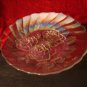 Glass Rose Platter
