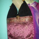 S012 Small Handbag Thai Silk Fabric and Cotton Handmade
