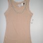 New!! Girls "Limited Too" 100%cotton Tank Top With Beaded - Size M12