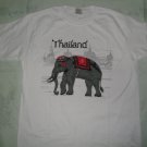 Unisex  T-Shirt White Cotton (Elephant)