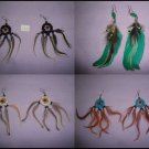 New Fashion So Beautiful Lightweight! Natural Feather Earring