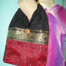 S005 Small Handbag Thai Silk Fabric and Cotton Handmade