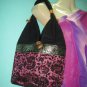 S007 Small Handbag Thai Silk Fabric and Cotton Handmade