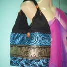 S010 Small Handbag Thai Silk Fabric and Cotton Handmade