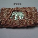 Thai  Silk Fabric Wallet  Purse  size  8.5"X4.5"