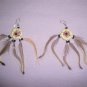 New Fashion So Beautiful Lightweight! Natural Feather Earring