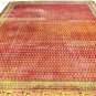 8'4x11'3 Abrashed Genuine S Antique Persian Saraband Hand Knotted Wool Area Rug