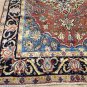 6'3x10'9 Lovely Genuine Semi Antique Persian Borchely Hand Knotted Wool Area Rug