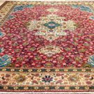 9'9x12'3 Lovely Genuine S Antique Persian Tabriz Oriental Handmade Wool Area Rug