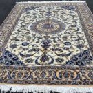 6'5 x 10 Fine KPSI 200 Genuine Persian Nain Oriental Hand Knotted Wool Area Rug