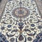 6'5 x 10 Fine KPSI 200 Genuine Persian Nain Oriental Hand Knotted Wool Area Rug