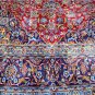 9'6 x 13 Authentic S Antique Persian Kashan Hand Knotted Oriental Wool Area Rug