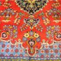 7'7x11 Fine Genuine Semi Antique Persian Vase Sarouk Hand Knotted Wool Area Rug