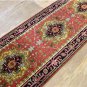 2'6 x 8'1 Persian Heriz Style Handmade Oriental Serapi Vege Dyed Wool Runner Rug