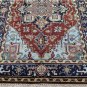 4 x 6 Vege Dyed Wool Super Serapi Persian Heriz Style Handmade Oriental Area Rug