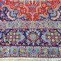 9'3x13 Lovely Genuine S Antique Persian Isfahan Palmette Handmade Wool Area Rug