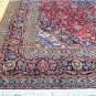 9'6 x 14 Elegant Genuine Semi Antique Persian Kashan Hand Knotted Wool Area Rug