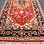 2'6x11'10 Vege Dyed Wool Handmade Persian Heriz Style Serapi Oriental Runner Rug