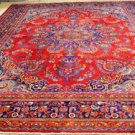 9'6x12'10 Fine Genuine S Antique Persian Vase Tabriz Hand Knotted Wool Area Rug