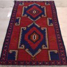 2'8 x 4'8 Pakistani Balouch Turkoman Tribal Hand Knotted Oriental Wool Area Rug