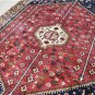 6'7x9'7 Wonderful Genuine Persian Tribal Abadeh Heybatlu Shiraz Animal Bird Rug
