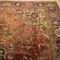 7'7x11 Fine Quality Genuine S Antique Persian Heriz Serapi Hand Knotted Wool Rug