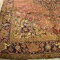 7'7x11 Fine Quality Genuine S Antique Persian Heriz Serapi Hand Knotted Wool Rug
