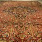 7'7x11 Fine Quality Genuine S Antique Persian Heriz Serapi Hand Knotted Wool Rug