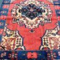 4'4 x 6'4 Beautiful Genuine Antique Persian Hand Knotted Oriental Wool Area Rug