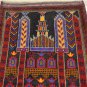 3 x 5'5 Prayer Balouch Turkoman Sumak Tribal Hand Knotted Oriental Wool Area Rug