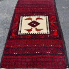 3 x 5 Genuine Persian Mousel Balouch Bird Tribal Oriental Hand Knotted Wool Rug