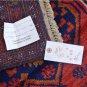 2'4 x 4'4 Pakistani Balouch Turkoman Tribal Hand Knotted Oriental Wool Area Rug