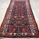 3'7x10'4 Fine Pictorial Genuine S Antique Persian Hand Knotted Animal Rug Runner