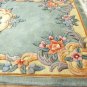 2'7x4'7 Genuine Chinese Plush Pile Aubusson Oriental Hand Knotted Area Wool Rug