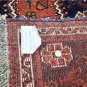 2'9x4 Genuine Persian Tribal Shiraz Qashqai Afshar Hand Woven Oriental Wool Rug
