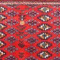3'5 x 6'4 High KPSI Authentic Persian Tribal Bokhara Hand Knotted Wool Area Rug
