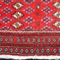 3'5 x 6'4 High KPSI Authentic Persian Tribal Bokhara Hand Knotted Wool Area Rug