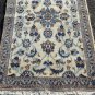 2'9x4'8 High KPSI Fine Genuine Persian Nain Hand Knotted Oriental Area Wool Rug
