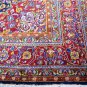 9'6x12'10 Stunning Fine Weave Genuine Antique Persian Kashmar Handmade Wool Rug