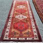 3'7 x 10'10 Fine Genuine S Antique Persian Bijar Tribal Hand Knotted Rug Runner