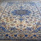 7 x 9 Collectible KPSI 170 Light Colors Genuine S Antique Persian Nain Wool Rug