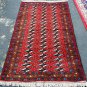 3'2 x 5'8 Rare Genuine Persian Musel Balouch Oriental Hand Knotted Area Wool Rug