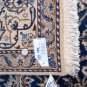 6'6 x 7'9 High KPSI Genuine Persian Nain Hand Knotted Silk Highlights & Wool Rug