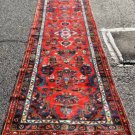 2'7x10'5 Fine Genuine S Antique Persian Mehriban Sarouk Hand Knotted Rug Runner