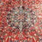 9'8x13 Stunning Authentic S Antique Persian Sabzevar Hand Knotted Wool Area Rug