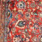 9'8x13 Stunning Authentic S Antique Persian Sabzevar Hand Knotted Wool Area Rug